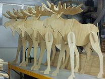 Lawn Moose Decoration 2 small