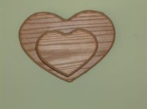 Hanging Heart Quilt Or Blanket Rack 2 small