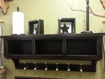 Entrance Way Bench And Shelf With Coat Hooks 2 small