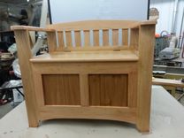 Cherry Mud Room Bench 1 small