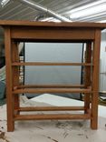 Entrance Way Bench With Shoe Storage Shelves. 4 small