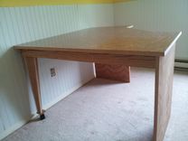 Oak Corner Desk 1 small