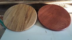 Cherry And A Rustic Maple Lazy Susan 1 small
