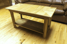 Red Oak Coffee Table 1 small