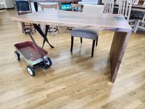 Live Edge Waterfall Desk With Epoxy 2 small