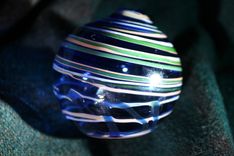 Hand Blown Glass Ornaments 1 small