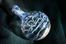 Hand Blown Glass Ornaments 4 small