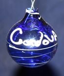 Hand Blown Glass Ornaments 11 small