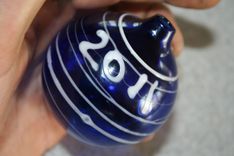 Hand Blown Glass Ornaments 17 small