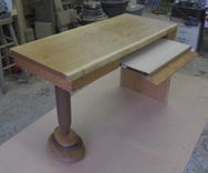 Desk With Keyboard Tray 4 small