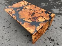Waterfall Cherry Burl Coffee Table 5 small