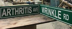 Reflective Street Sign Standard Size 1 small