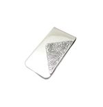 Textured Money Card Holder - Etched Credit Card Holder - Engagement Gift 3 small