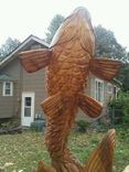 Koi Garden Sculpture 2 small