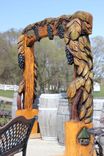 Wedding Arch For Carlos Creek Winery 2 small