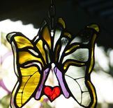 Stained Glass Birds, Animals, Butterfly, Humming Bird, Eagle 1 small