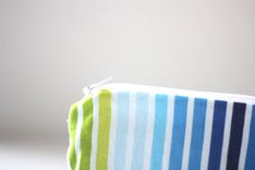 Mini Gusseted Messy Bags (Snack Bags) - Caribe Stripe 3 small