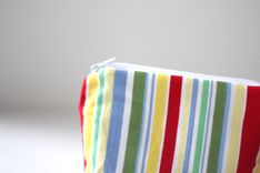 Mini Gusseted Messy Bags (Snack Bags) - Retro Cha Cha Stripe 3 small