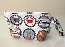 Small Gusseted Messy Bags (Snack Bags) - Ocean Bottle Caps 1 small