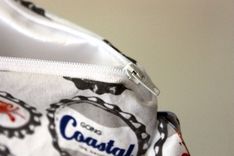 Large Gusseted Messy Bags (Snack Bags) - Ocean Bottle Caps 3 small