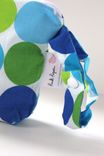 Large Gusseted Messy Bags (Snack Bags) - Caribe Dot 2 small