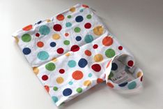 Small Lay Flat Messy Bags (Wet Bags) - Lolli Dot In Play 2 small