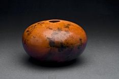 Saggar Fired Porcelain Ceramic Vessels 4 small