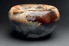 Saggar Fired Porcelain Ceramic Vessels 12 small