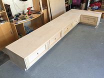 Seating Banquette/Seating With Large Storage Drawers 4 small