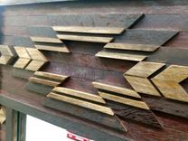 Wine Barrel Wall Mirror - Yucca - Southwest Style Mirror Made From Retired Wine Barrels 2 small