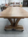 White Oak Trestel Table 2 small