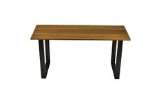 Modern Office Desk, Oak Computer Desk, Desk With Metal Legs, Gaming Desk, Handmade Office Desk 1 small