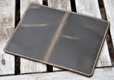 Handmade Leather Case Cover Wallet Scribo Field Notes Moleskine Coyote Shell Shock 4 small