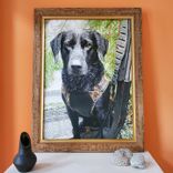 Custom Pet Portrait Painting On Canvas Or Watercolor Paper 1 small