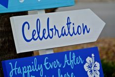 Welcome Wedding Sign. Happily Ever After Wood Sign 4 small