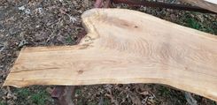 Live Edge White Oak Slab Highly Figured O104 2 small