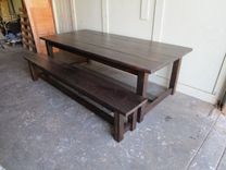 Dining Table And Bench 1 small