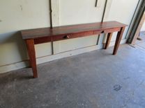 Sofa Table From Reclaimed Wood Custom Made In The Usa 2 small