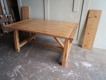 Reclaimed Wood Dining Table 1 small