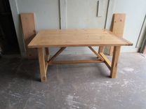 Reclaimed Wood Dining Table 2 small