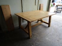Reclaimed Wood Dining Table 3 small