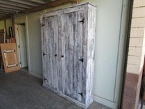 Kitchen Cabinet Made From Reclaimed Wood In The Usa 2 small