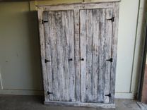 Kitchen Cabinet Made From Reclaimed Wood In The Usa 5 small