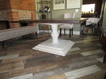 Square Dining Room Table With Tiered Tuscany Pedestal Base 3 small