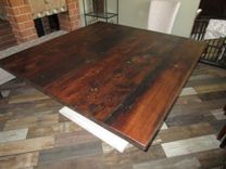 Square Dining Room Table With Tiered Tuscany Pedestal Base 4 small