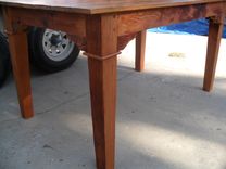 Custom Dining Table Made From Reclaimed Wood Custom Made In The Usa 2 small