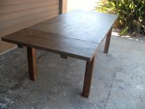 Reclaimed Wood Extension Dining Table Custom Made In The Usa From Reclaimed Wood 4 small