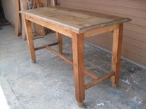 Reclaimed Wood Gathering Table Custom Made In The Usa From Reclaimed Wood 1 small