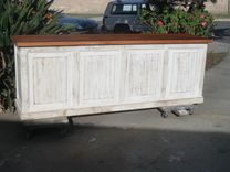 Store Counter From Reclaimed Wood 1 small