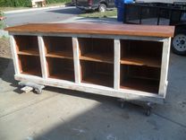 Store Counter From Reclaimed Wood 3 small